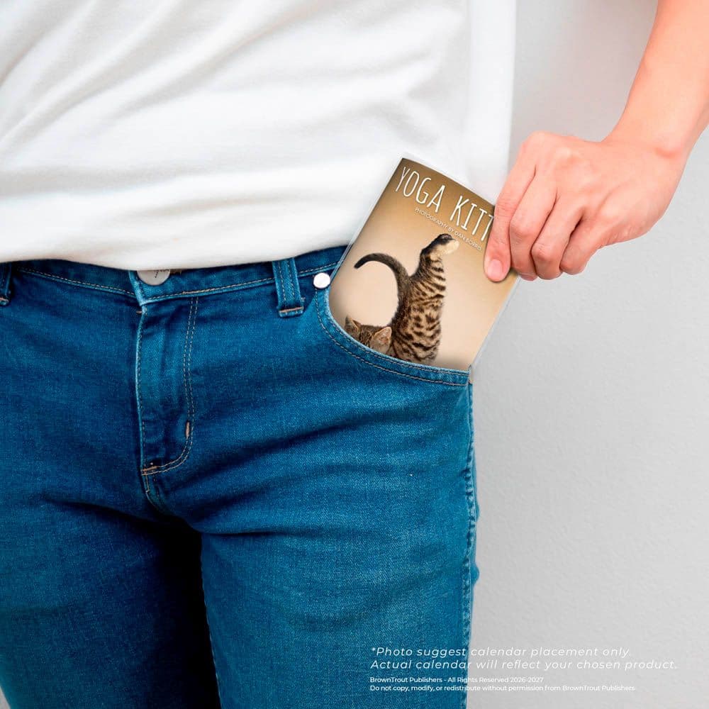 Yoga Kittens 2027 2 Year Pocket Planner Fourth Alternate Image