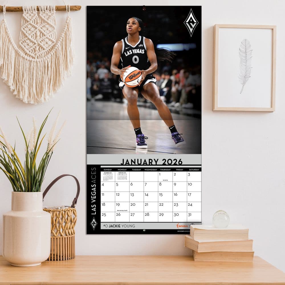Las Vegas Aces 2026 Wall Calendar Fifth Alternate Image