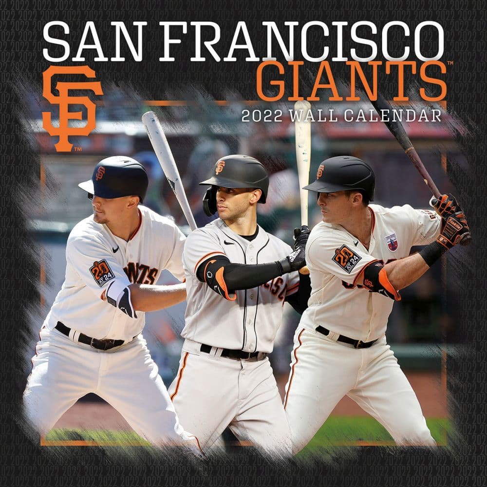 San Francisco Giants 2024 Wall Calendar Joell