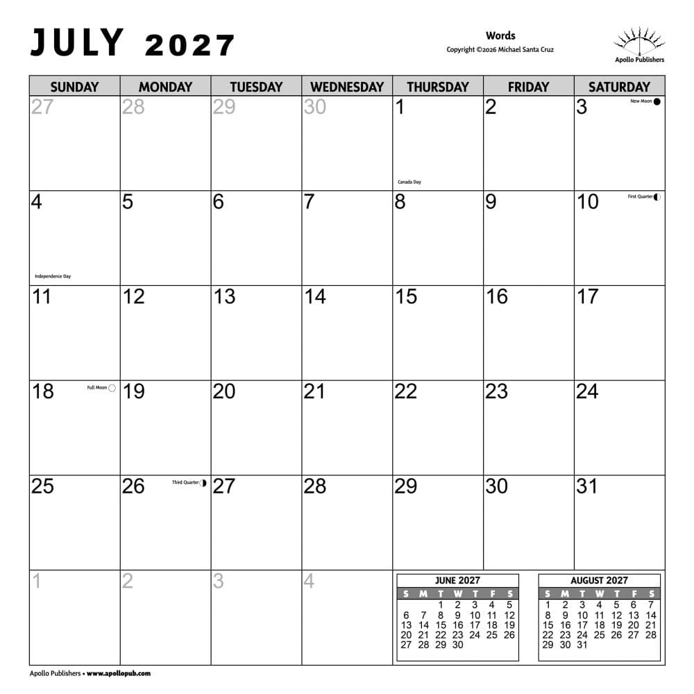 California Redwoods 2027 Wall Calendar Second Alternate Image