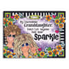 image My Incredible Granddaughter Do Not Let Anyone Dull Your Sparkle 2026 Wall Calendar by Suzy Toronto Main Product Image
