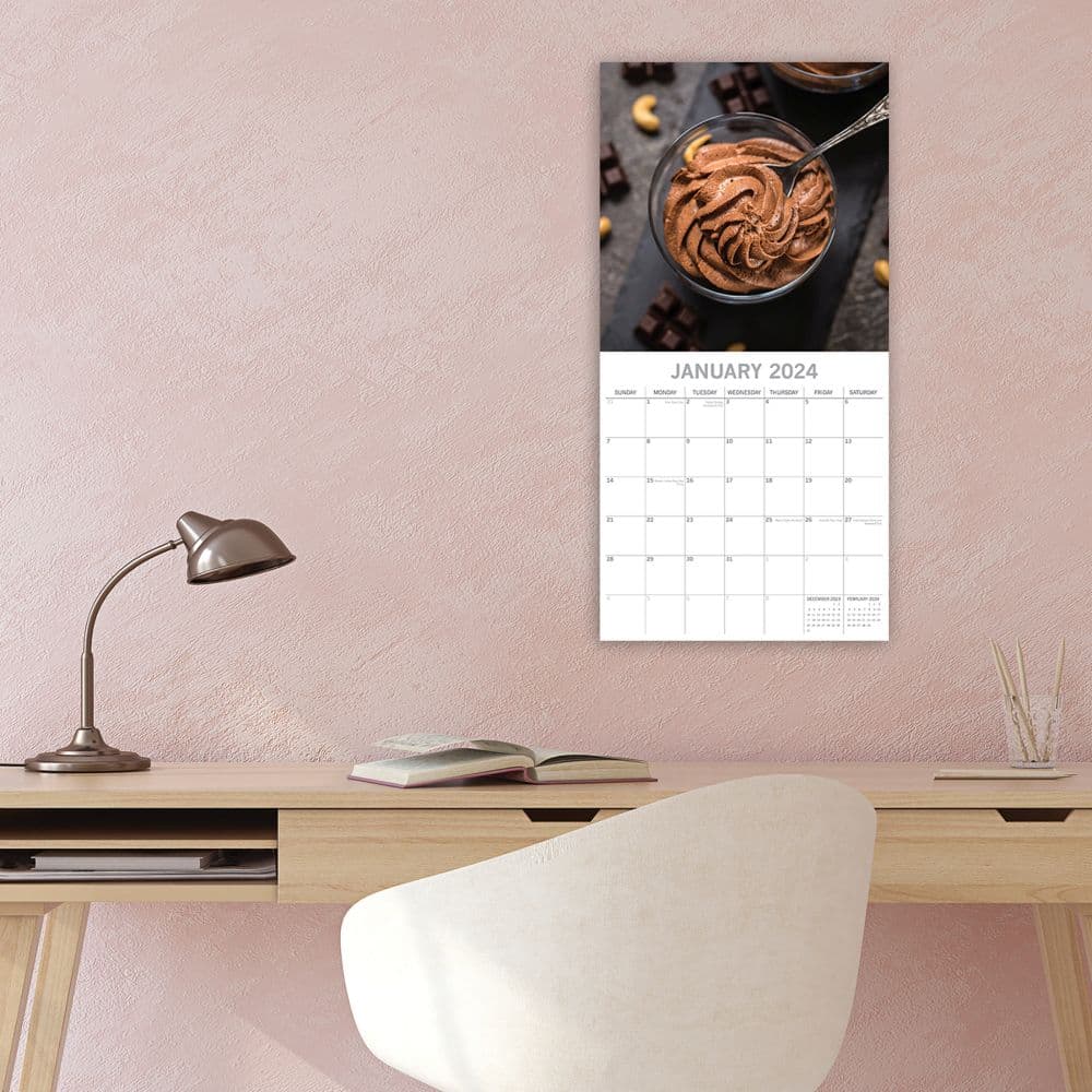 Chocolate 2024 Wall Calendar Fourth Alternate Image width=&quot;1000&quot; height=&quot;1000&quot;