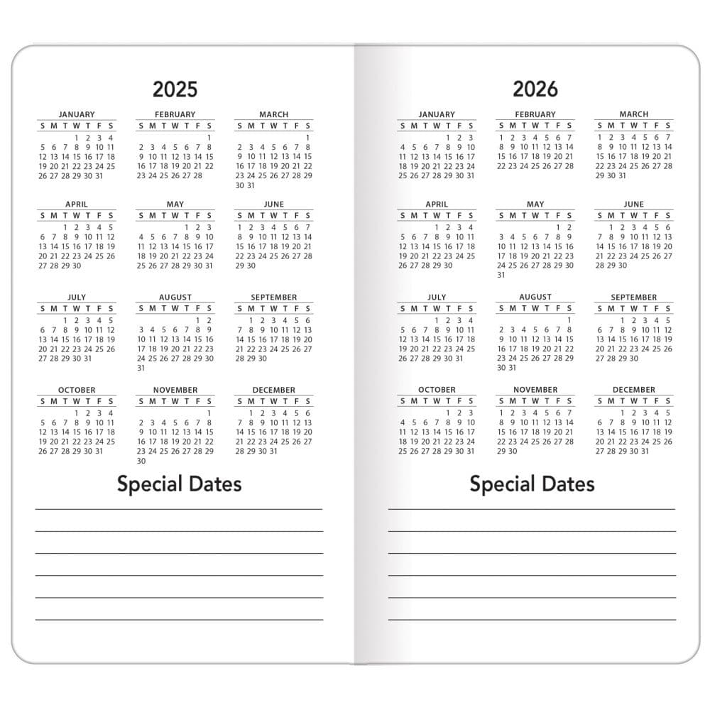 COL Indiana Hoosiers 2026 Pocket Planner Second Alternate Image