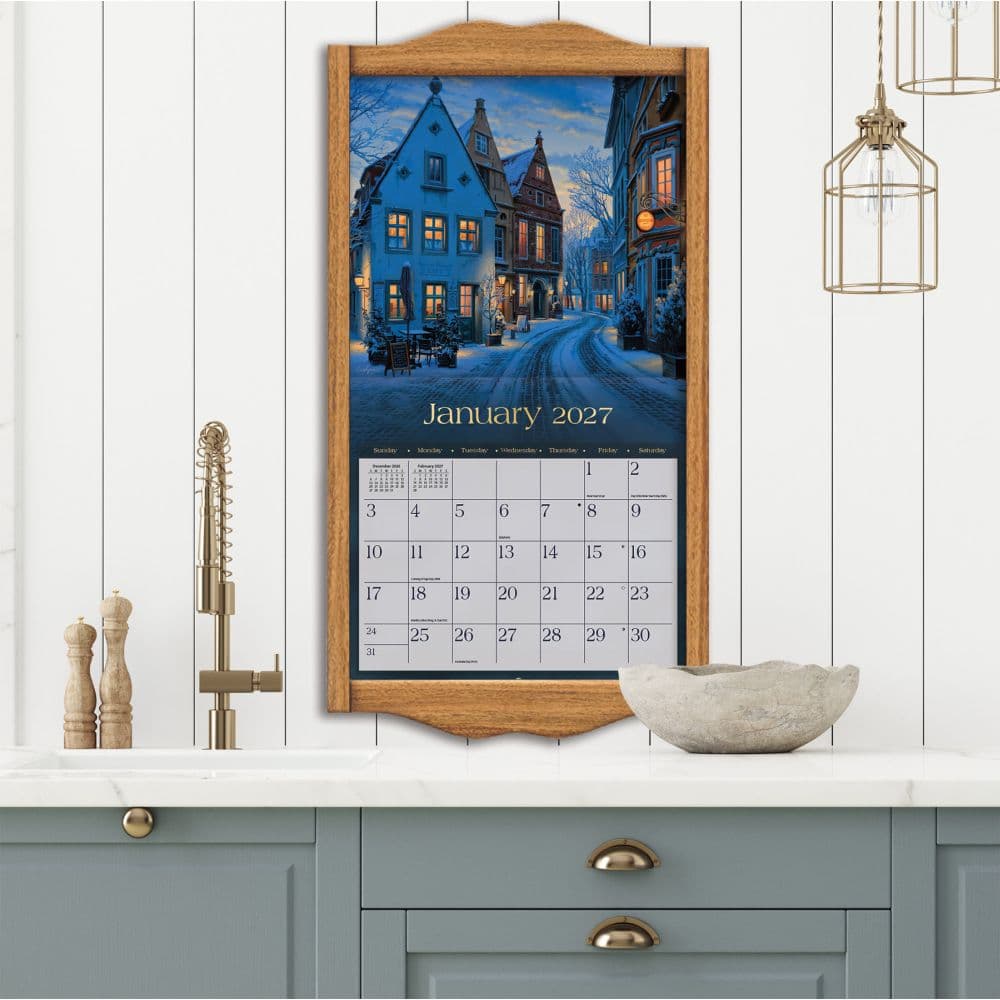 Around the World 2027 Wall Calendar by Evgeny Lushpin Sixth Alternate Image