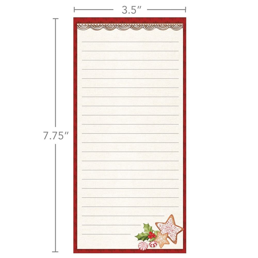 Holidays Are Homemade Mini List Pad Second Image
