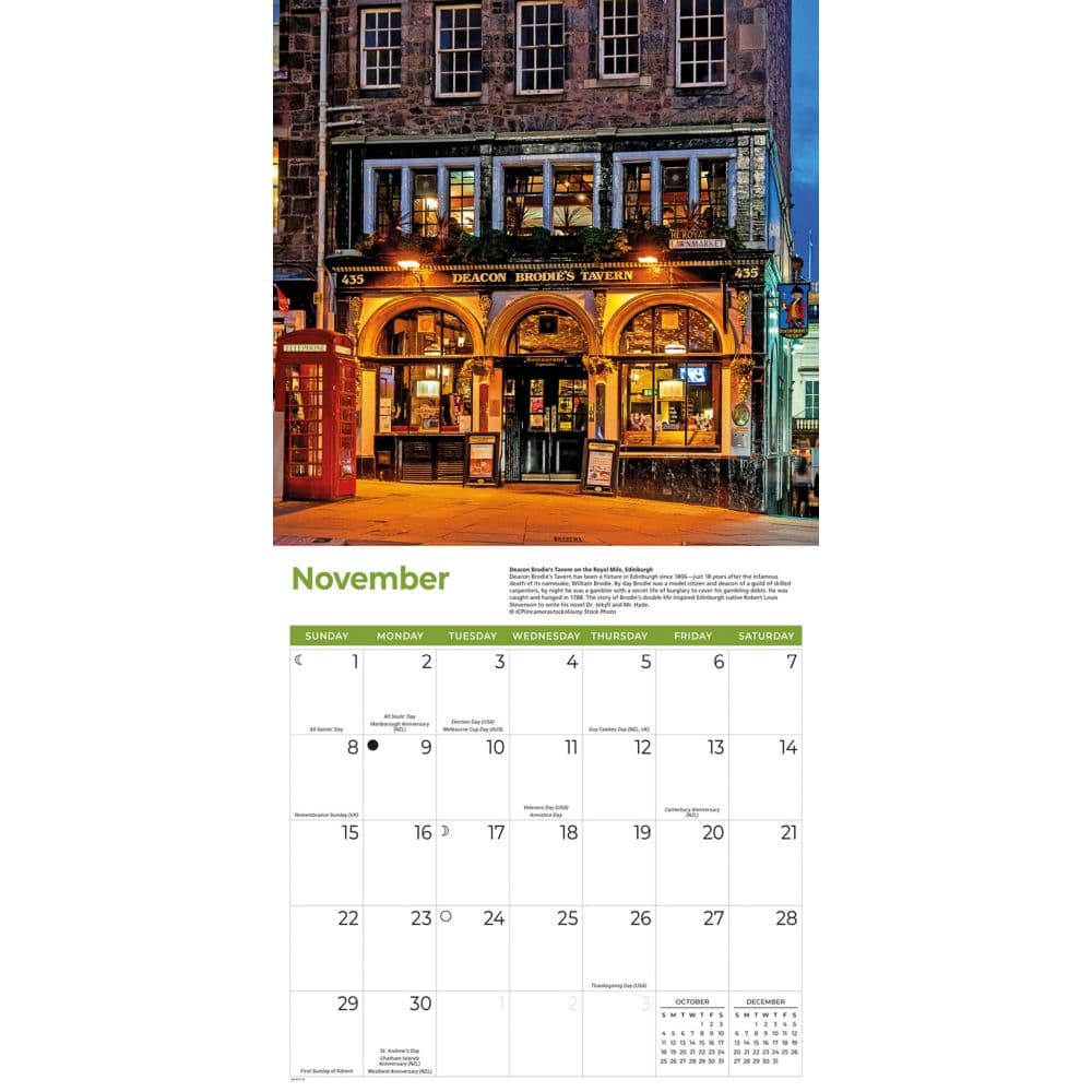 Scotland 2026 Wall Calendar Fourth Alternate Image