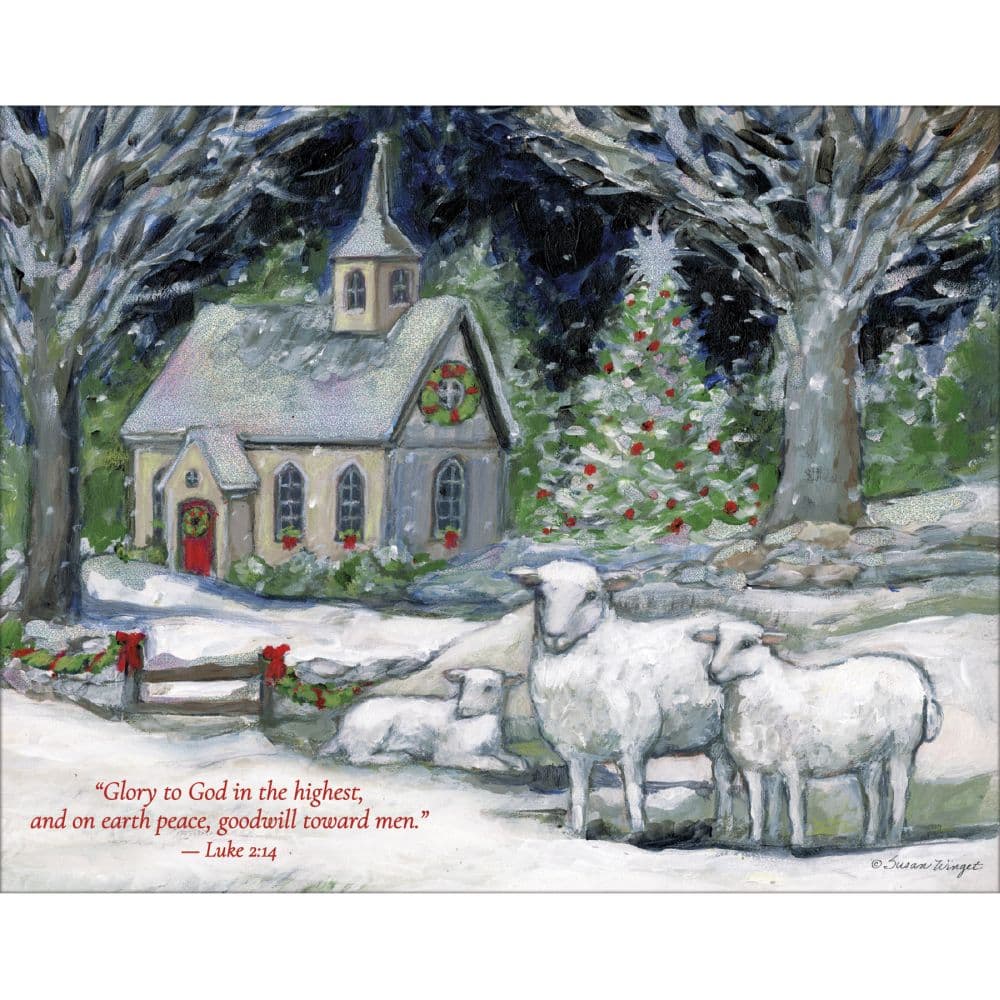 Night of Peace Merry Michief Christmas Cards First Alternate Image