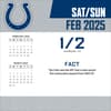 image NFL Indianapolis Colts 2025 Desk Calendar Third Alternate Image width="1000" height="1000"