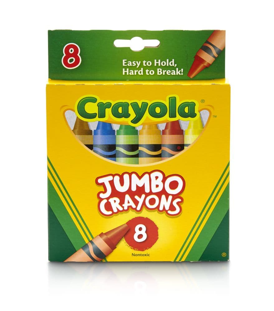 Crayola 8ct Jumbo Crayons Main Image
