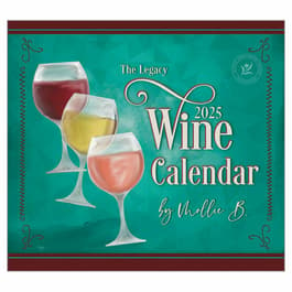 Wine 2025 Wall Calendar