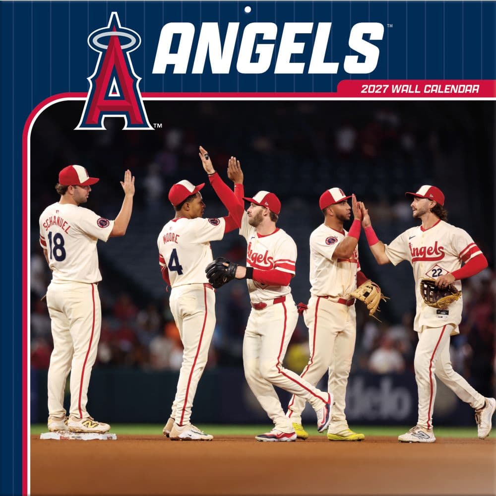 image MLB Los Angeles Angels 2027 Wall Calendar Main Product Image
