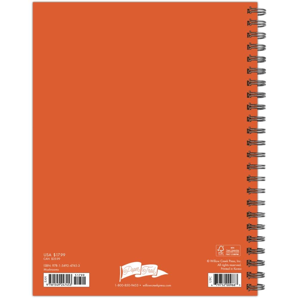 Mushrooms 2025 Academic Planner Alt1