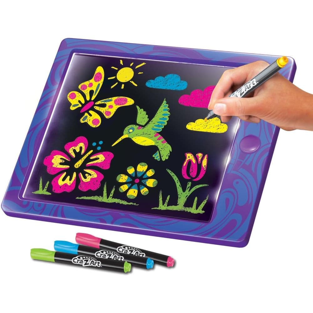 CraZ Art Super Light Up Doodle Board Second  Alternate Image