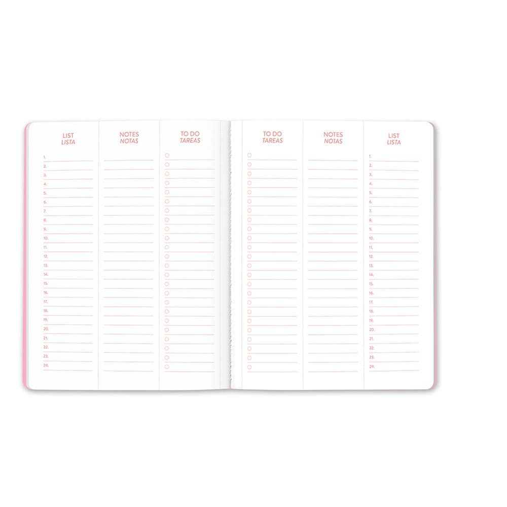 Secret Garden English Spanish Bilingual Just Right 2027 Monthly Planner Fourth Alternate Image