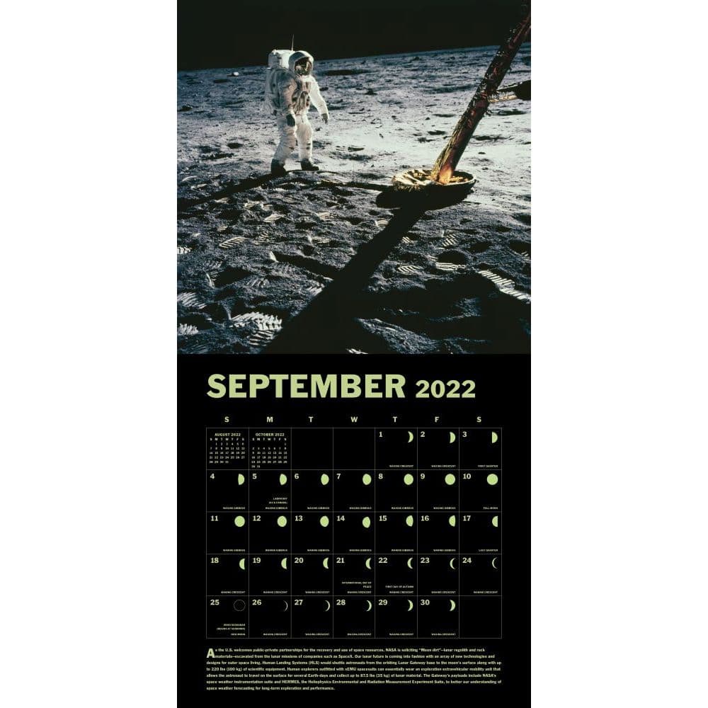 Lunar 2022 Wall Calendar - Calendars.com