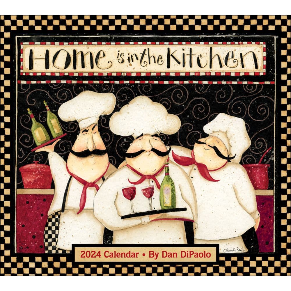 Home In The Kitchen DiPaolo 2024 Wall Calendar Main Image width=&quot;1000&quot; height=&quot;1000&quot;