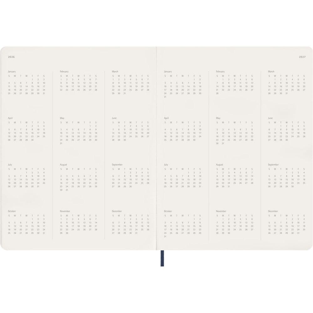 Sapphire Blue Weekly 2026 Planner Fifth Alternate Image