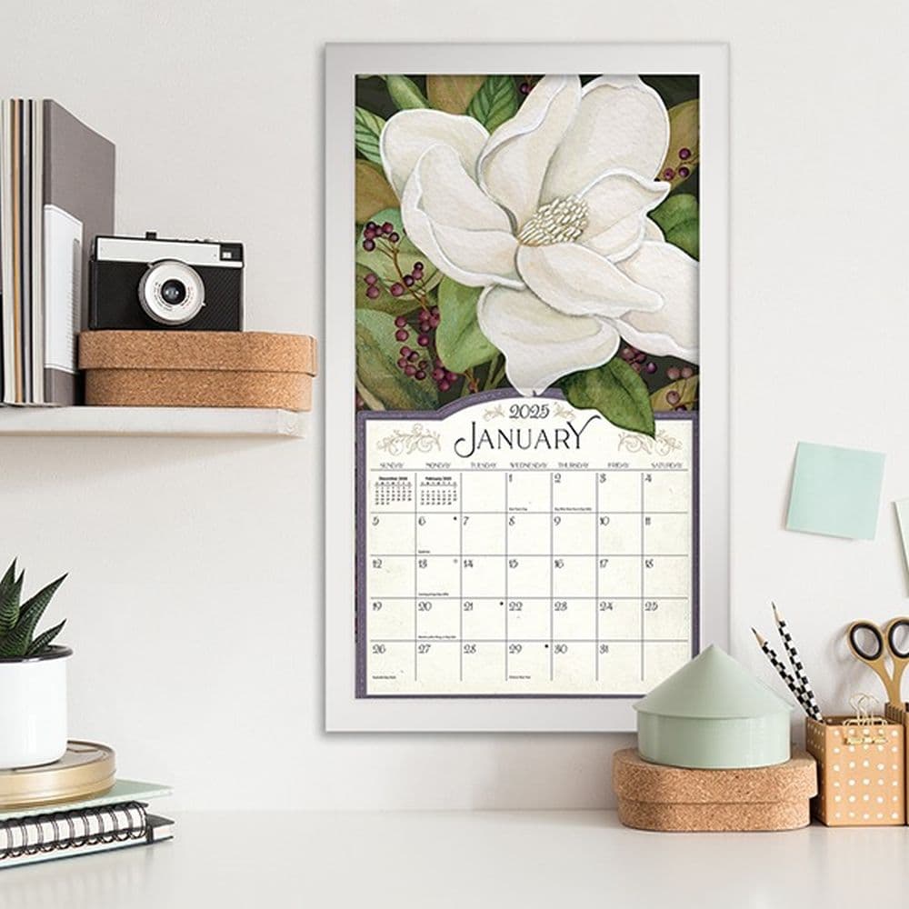 Midnight Garden by Nicole Tamarin 2025 Wall Calendar Fourth Alternate Image width=&quot;1000&quot; height=&quot;1000&quot;
