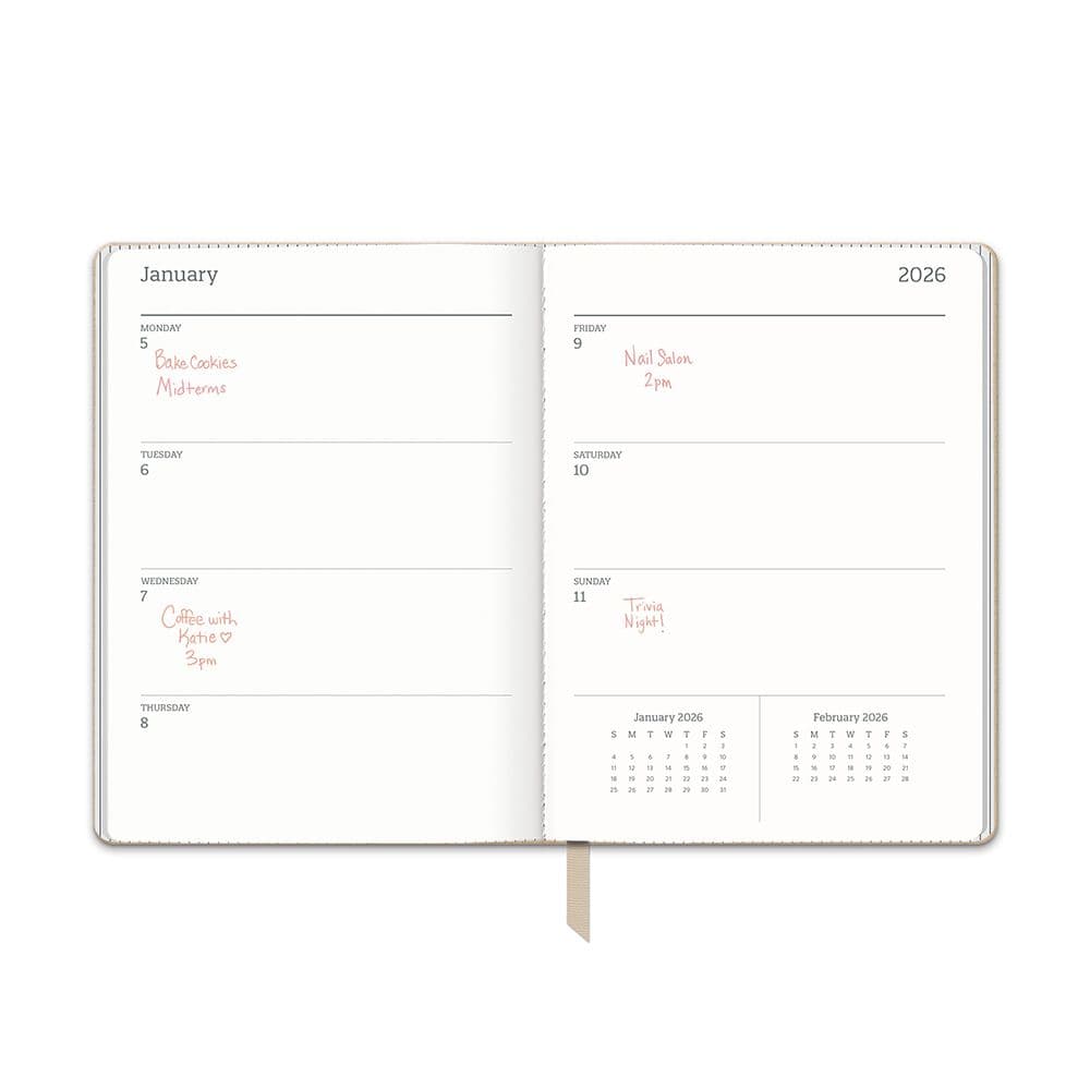 Sand Dollar Textured 2026 Planner Fifth Alternate Image