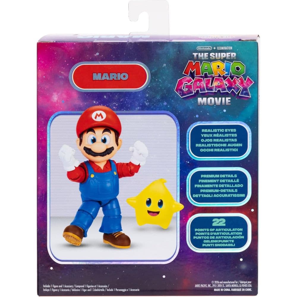 Super Mario 2.5-Inch Mario Action Figure Seventh Alternate Image