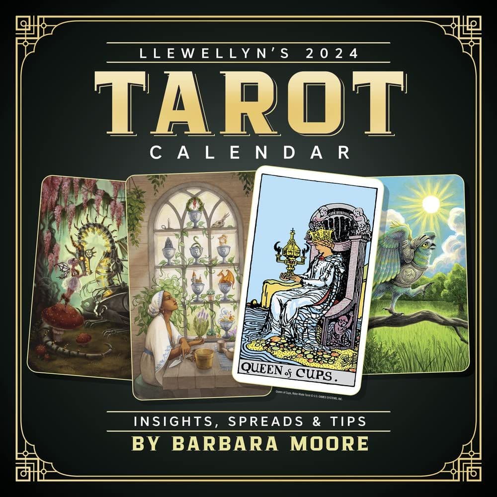 cavallini 2024 Tarot Desk Calendar