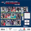 image NFL New England Patriots 2025 Wall Calendar First Alternate Image