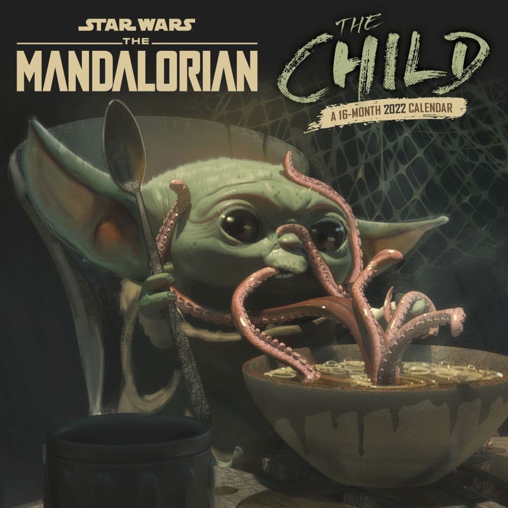 Star Wars Mandalorian Exclusive 2022 Mini Wall Calendar