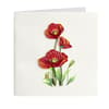 image Poppies Red Quilling Blank Card Fifth Alternate Image width=&quot;1000&quot; height=&quot;1000&quot;