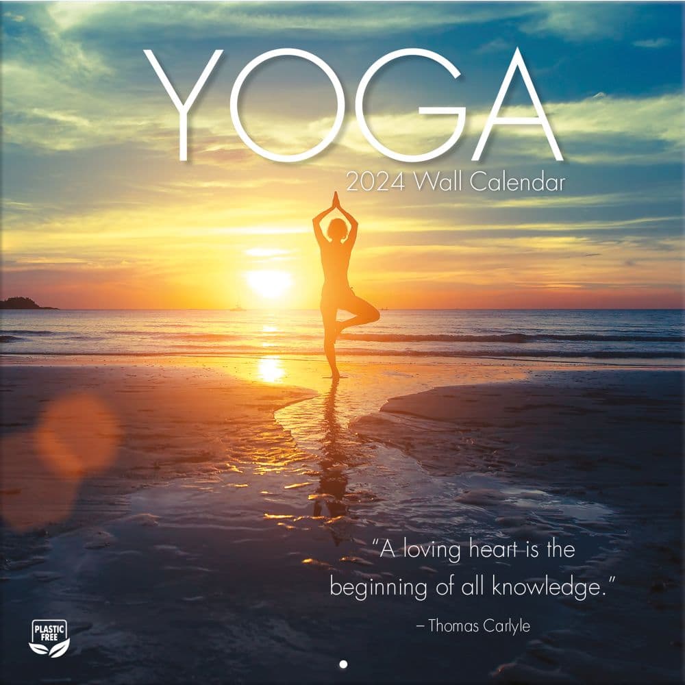 Yoga 2024 Wall Calendar