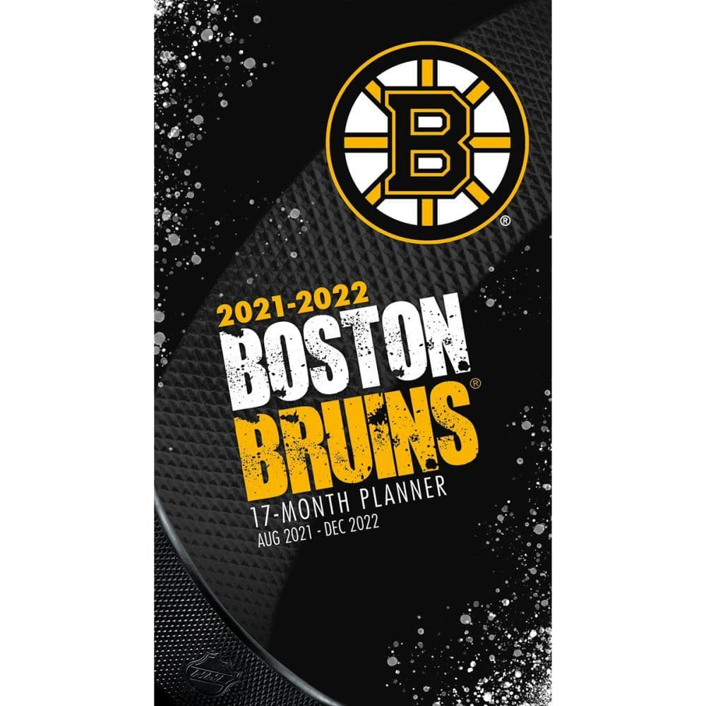 Boston Bruins 2022 17-Month Pocket Planner