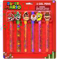 image Mario Gel Pens 6 Pack Main Product Image