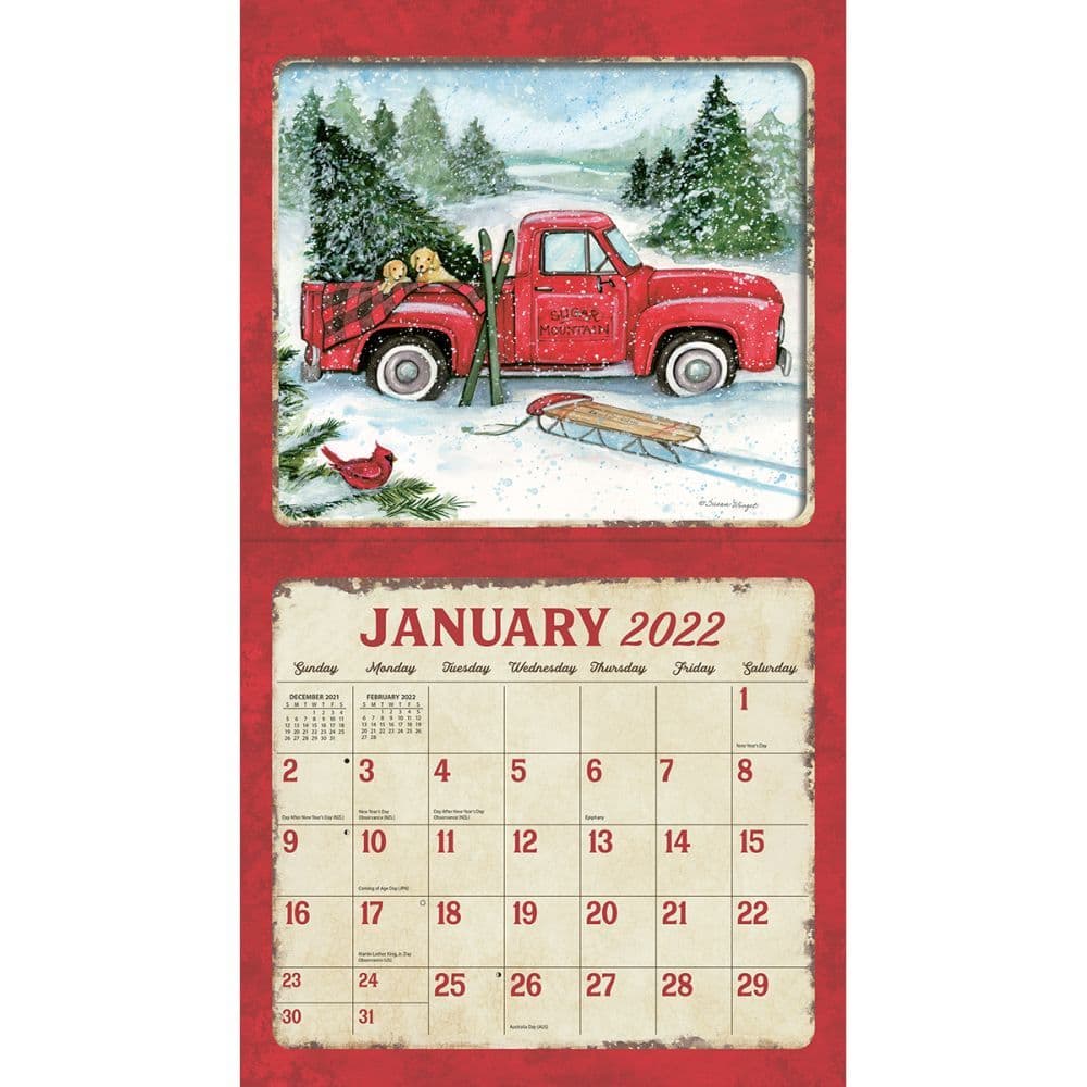 Truckin Along 2022 Special Edition Wall Calendar - Calendars.com