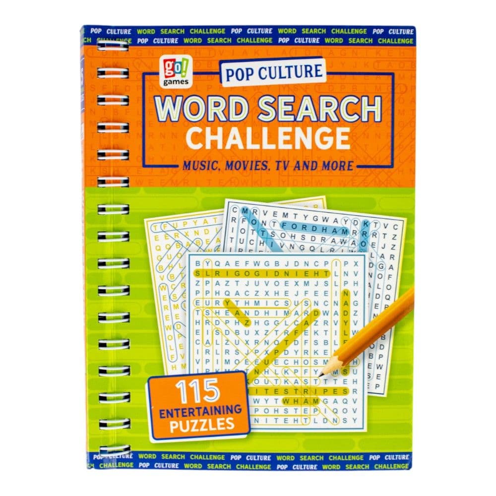 image Go! Games Word Search Pop Culture Book