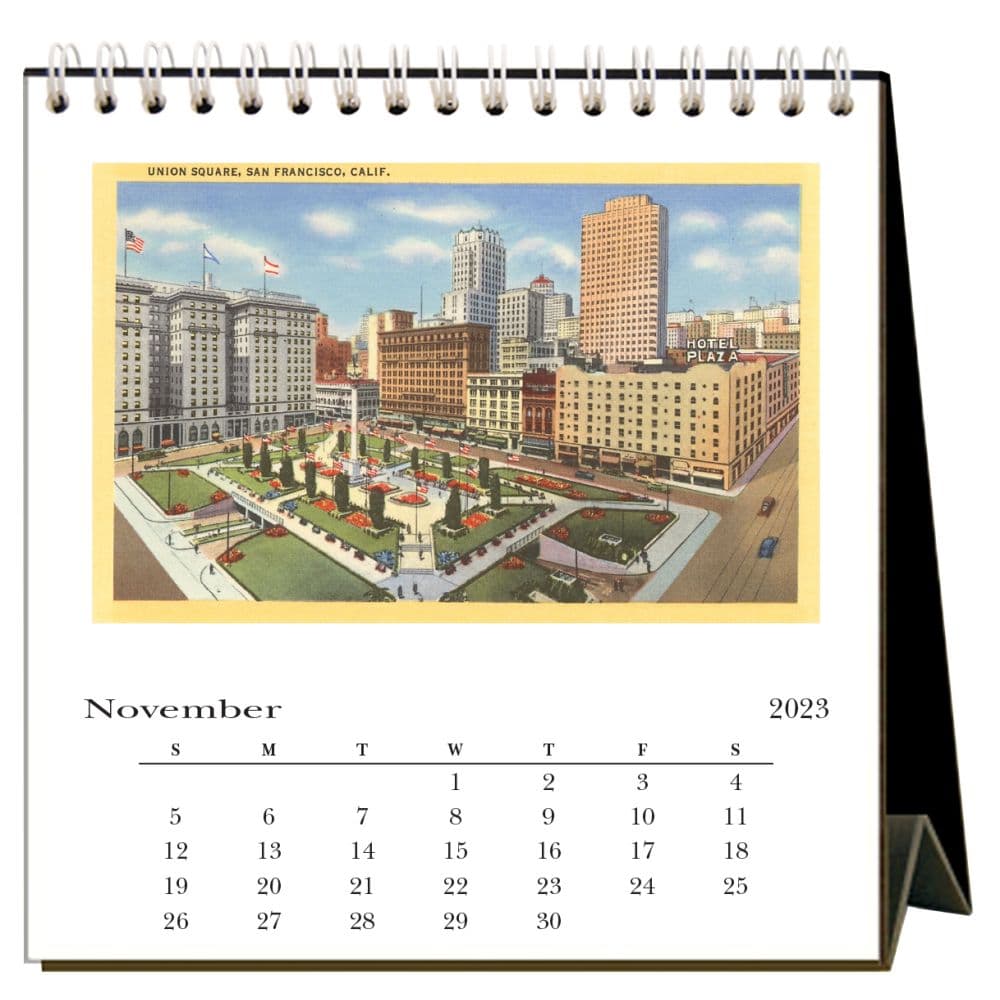 San Francisco 2023 Desk Calendar - Calendars.com