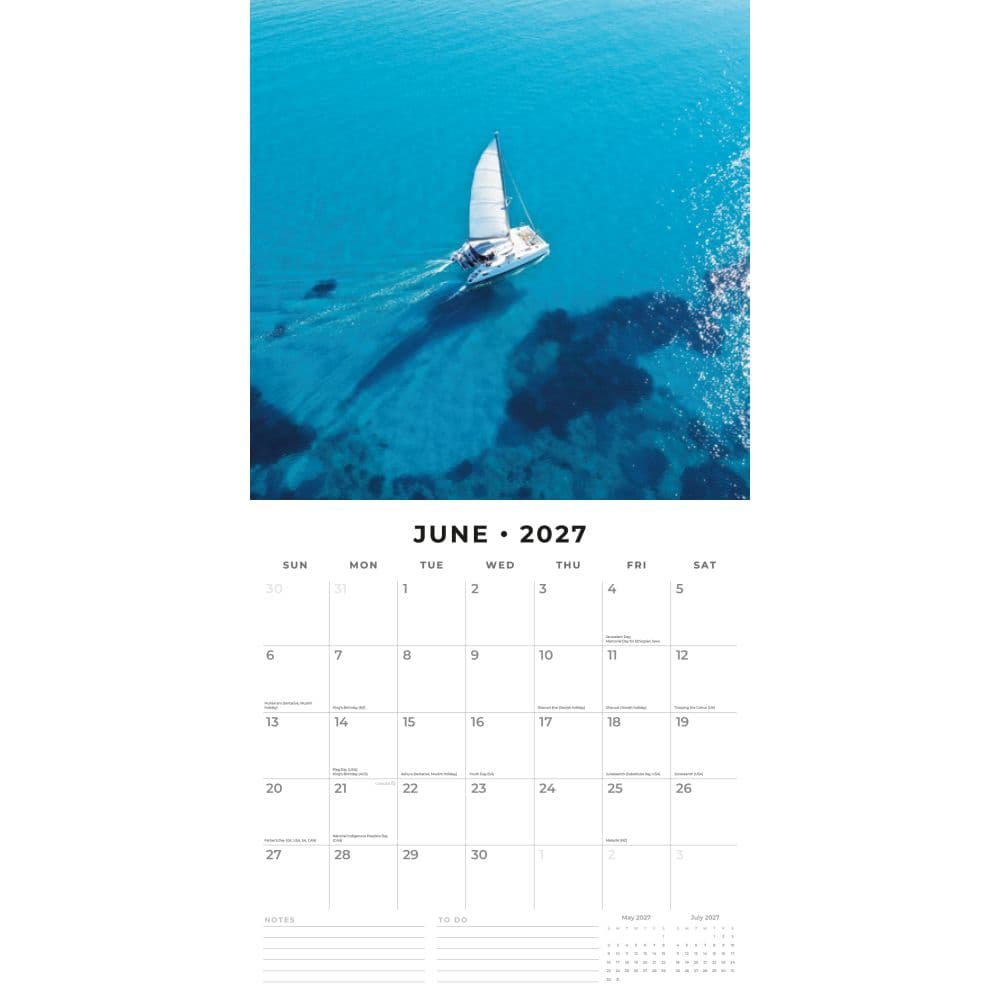 Sailing 2027 Wall Calendar Second Alternate Image