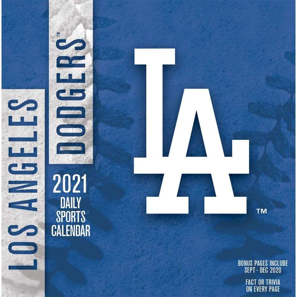 Calendar | Angeles | Dodger | Desk | Los