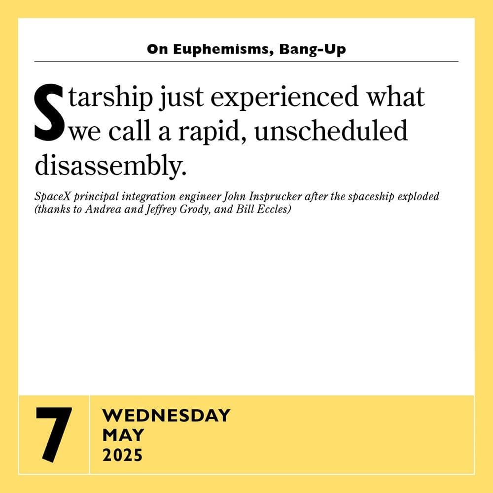 Stupidest Things Ever Said 2025 Page-a-Day Desk Calendar Second Alternate Image