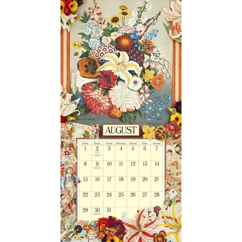 Victoriana Wall Calendar