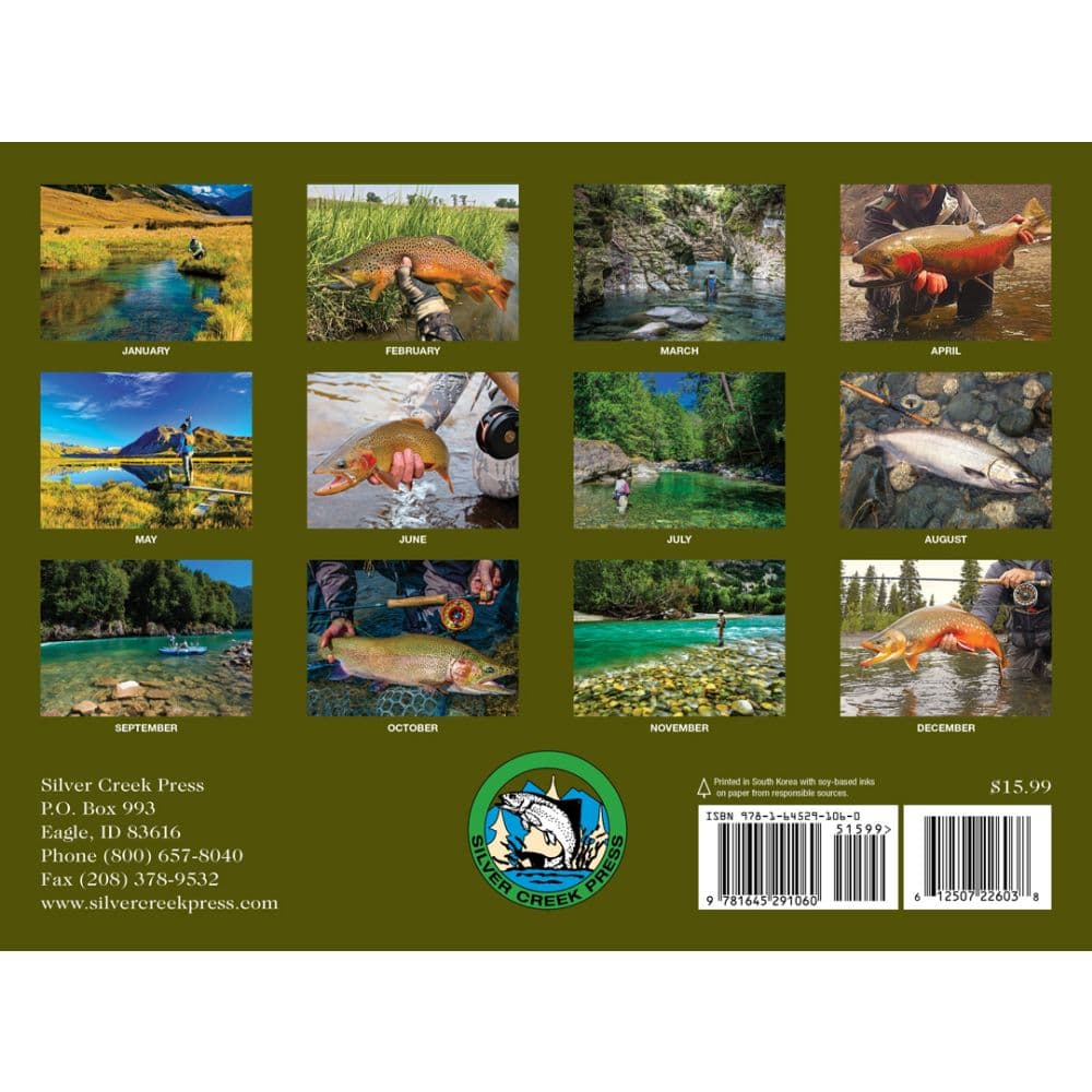 Trout Salmon and Steelhead 2026 Wall Calendar First Alternate Image