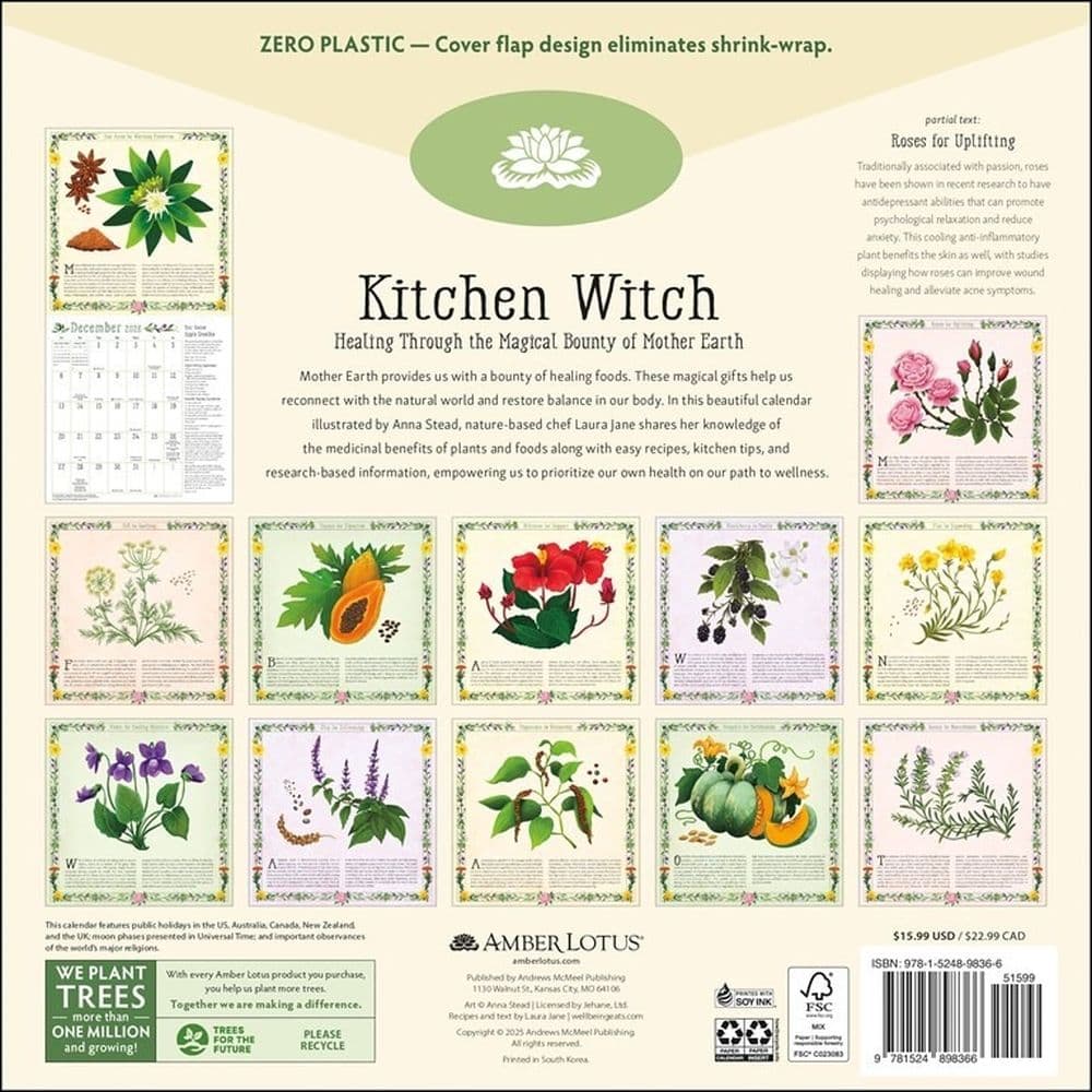 Kitchen Witch 2026 Wall Calendar First Alternate Image