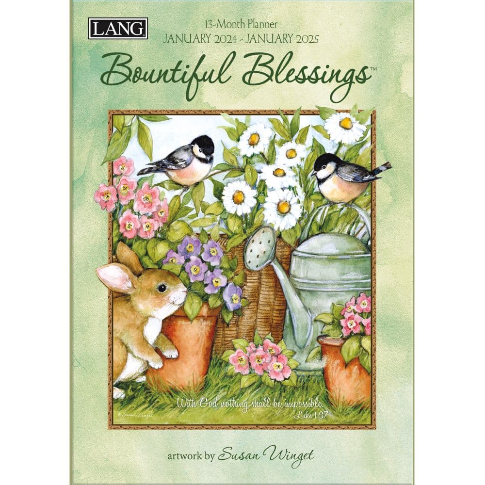 Bountiful Blessings 2024 Pocket Planner Main Image