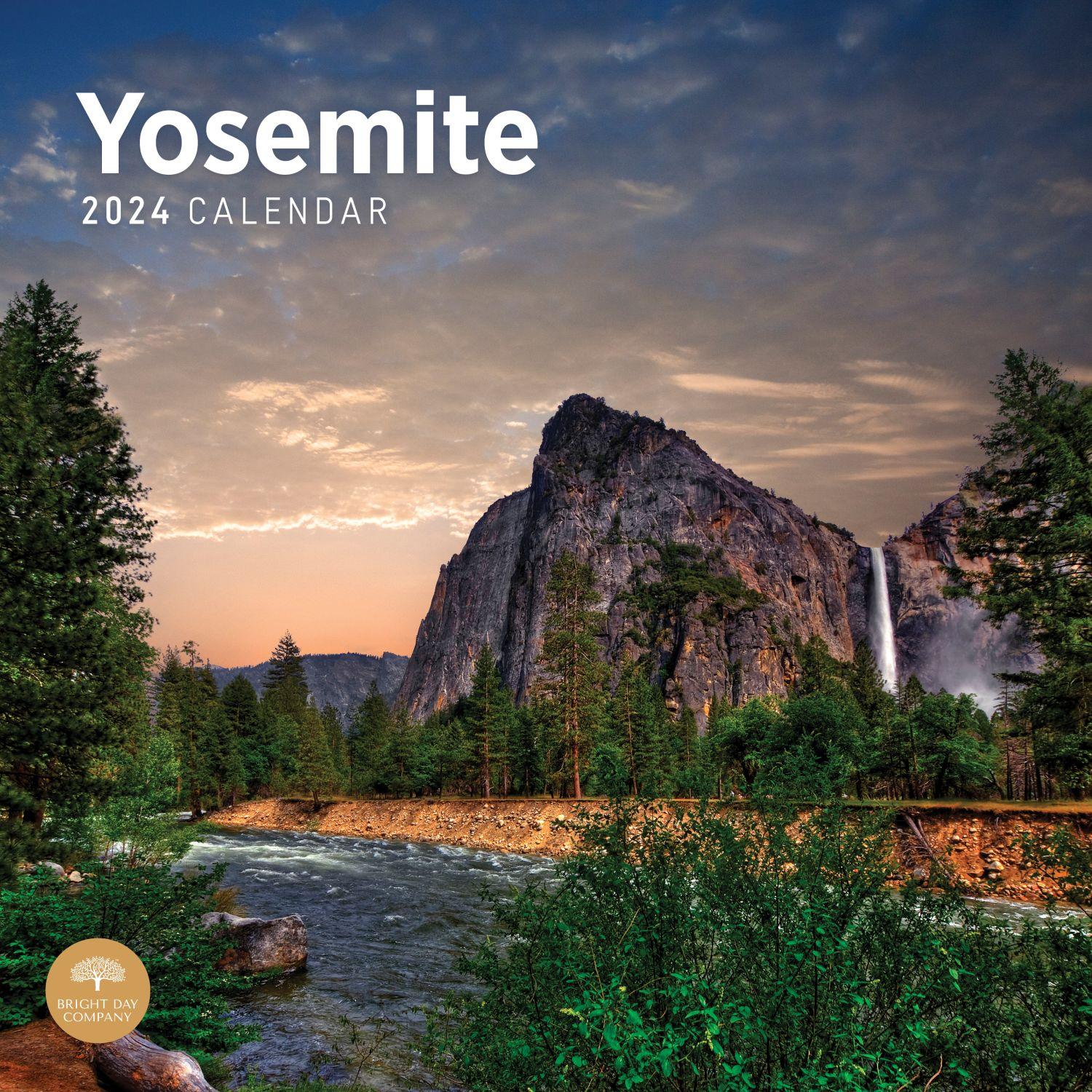 Yosemite 2024 Wall Calendar