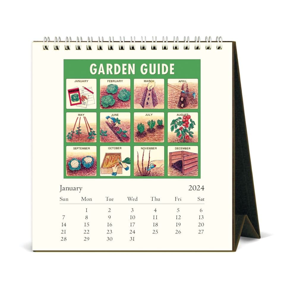 Gardening 2024 Easel Desk Calendar Second Alternate Image width=&quot;1000&quot; height=&quot;1000&quot;