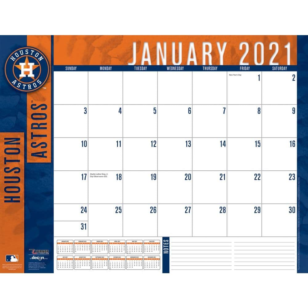 MLB Houston Astros Desk Pad