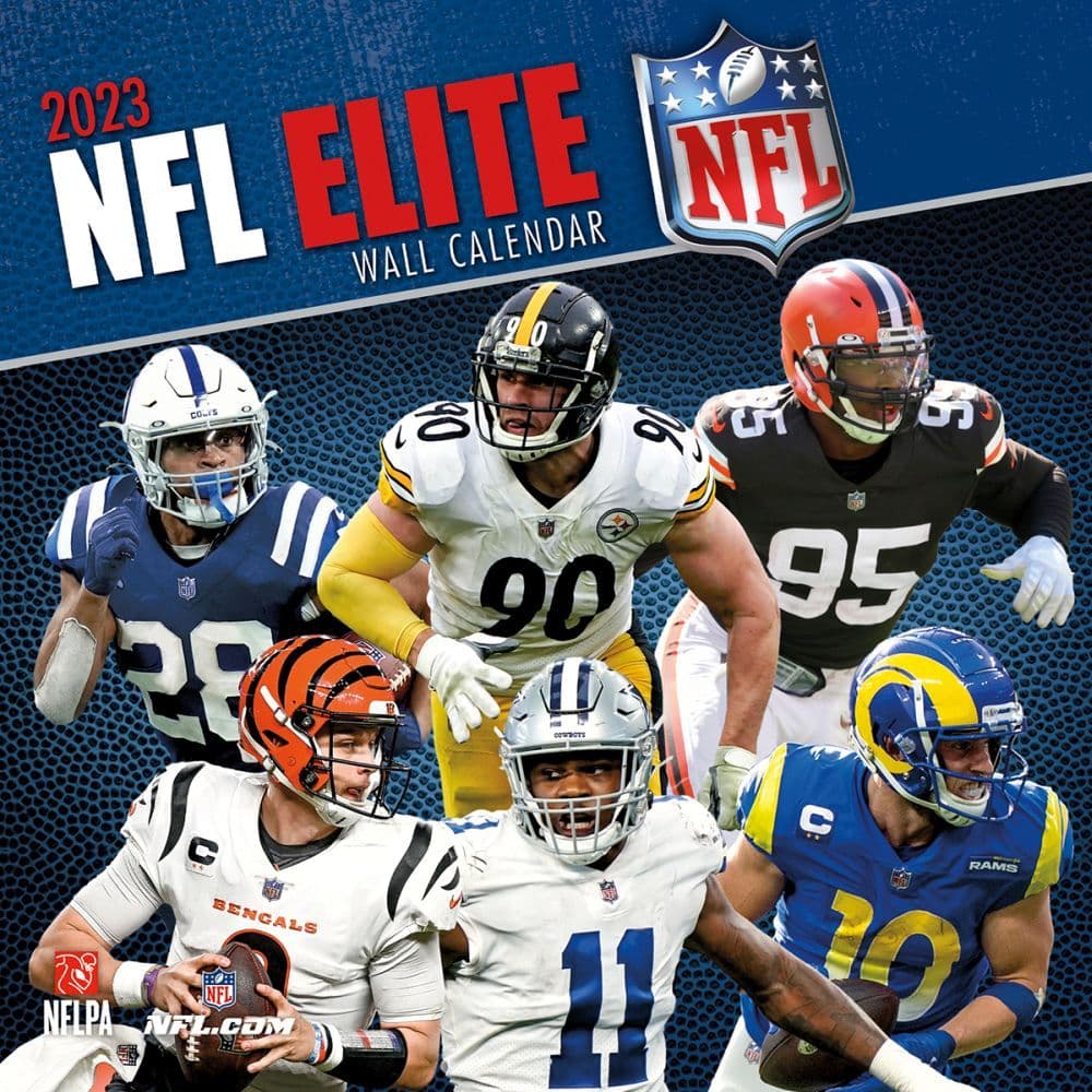 NFL Elite 2023 Wall Calendar