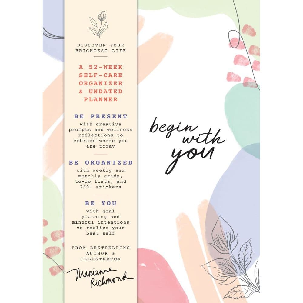 Begin With You Undated Planner Main Image