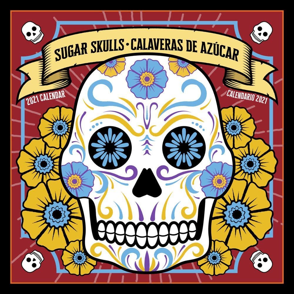 Sugar Skull Wall Calendar