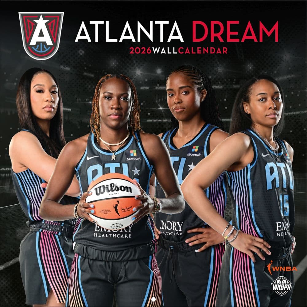 Atlanta Dream 2026 Wall Calendar Main Product Image