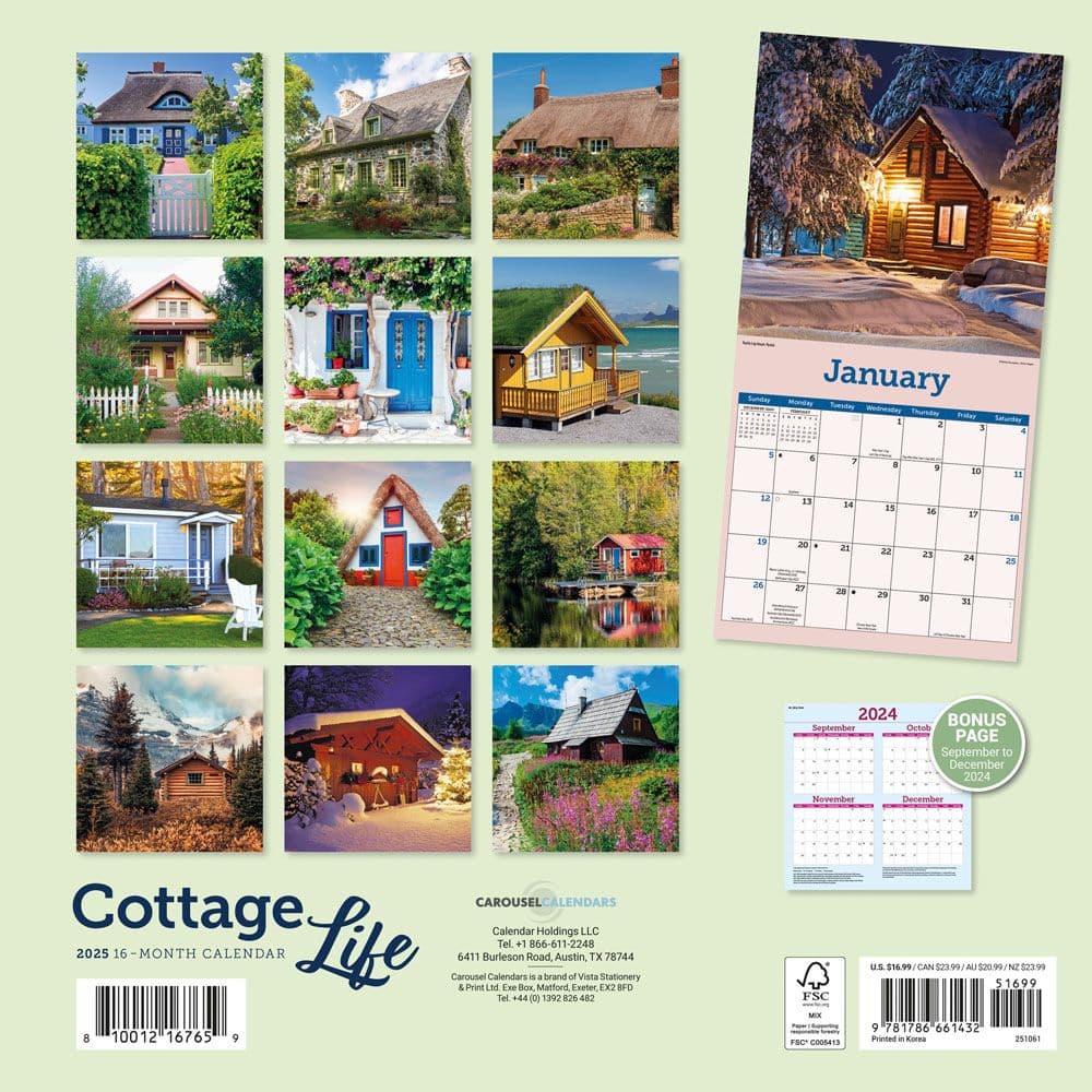 Cottage Life 2025 Wall Calendar First Alternate Image width=&quot;1000&quot; height=&quot;1000&quot;