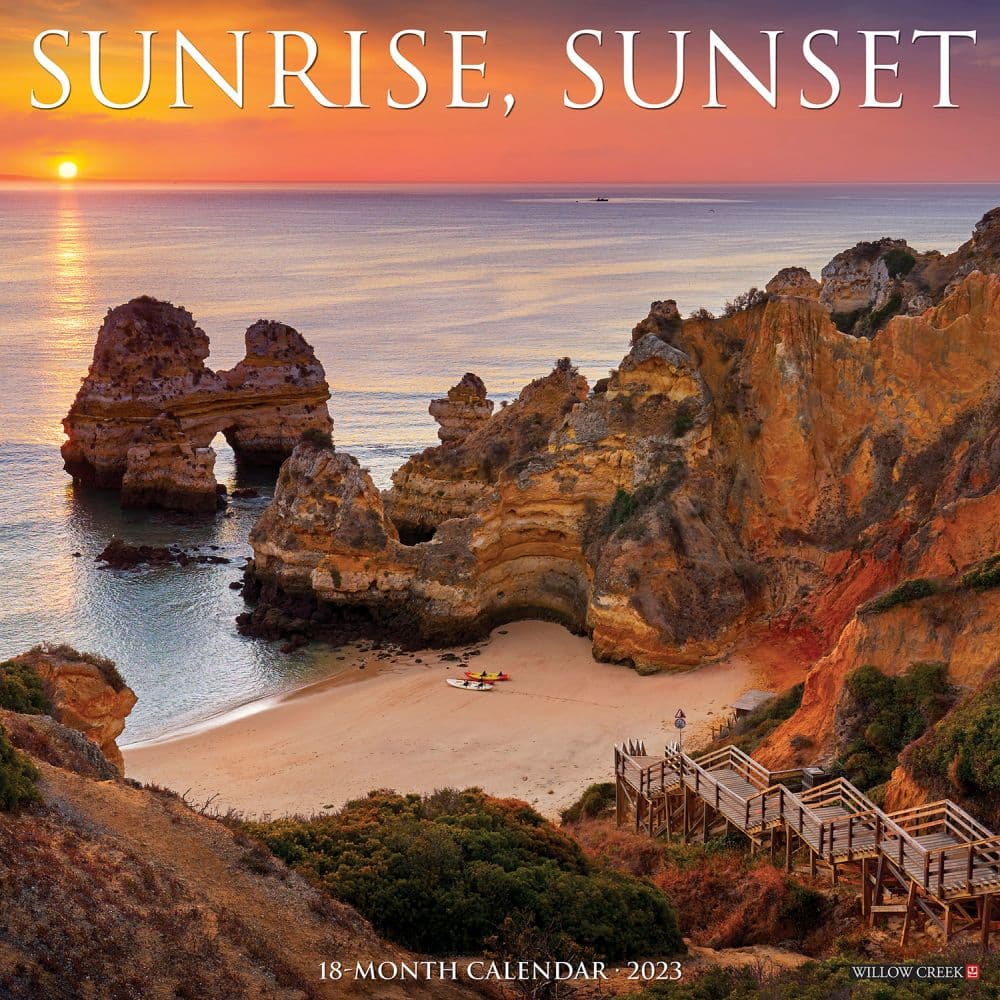 Sunrise Sunset 2023 Wall Calendar - Calendars.com